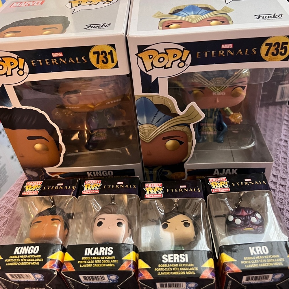 Marvel Eternal Funko Lot